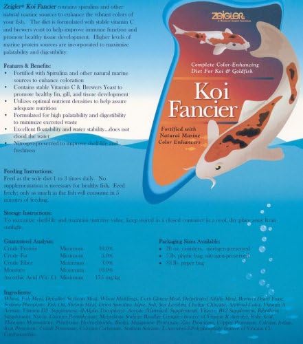 Zeigler Brothers Koi Fancier - 5 Lb. Bag