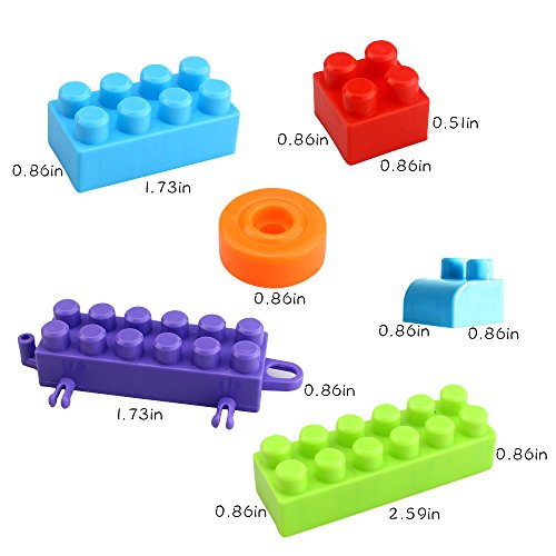 Building Blocks Bulk for Kids Bricks Plates Classic Learning Educational Toys Gift (90PCS)