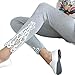 Canserin Women Leggings, Women's Fashion Triangle Side Lace Crochet Leggings Pants (Gray)