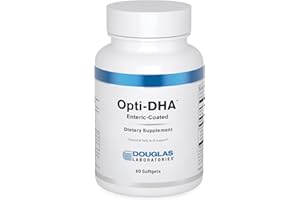 Douglas Laboratories Opti-DHA Enteric-Coated | Essential Omega-3 Fatty Acids for Cardiovascular Health | 60 Capsules