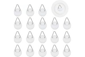 50 Pieces Invisible Adhesive Plate Hanger Vertical Plate Holders for The Wall Hooks Decorative Plates Wall Holders for Displa