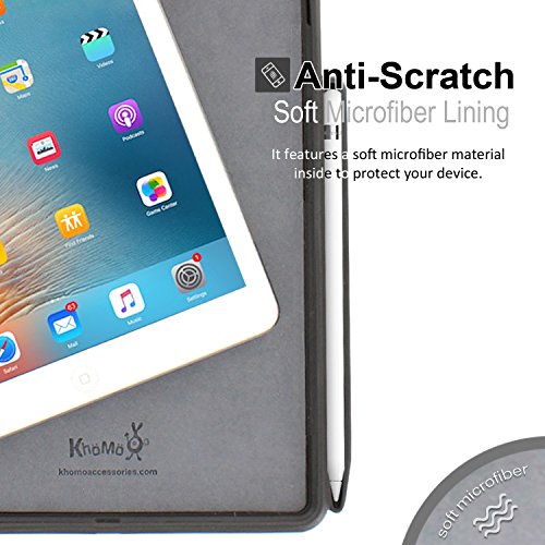 KHOMO Compatible with iPad Pro Inch Back Cover Companion