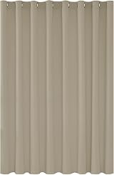 Deconovo Door Curtain Eyelet Thermal Insulated 100 x 95 Beige 1 Panel view 9