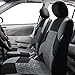FH Group FB071115 Travel Master Seat Covers (Gray) Full Set with Gift - Universal Fit
