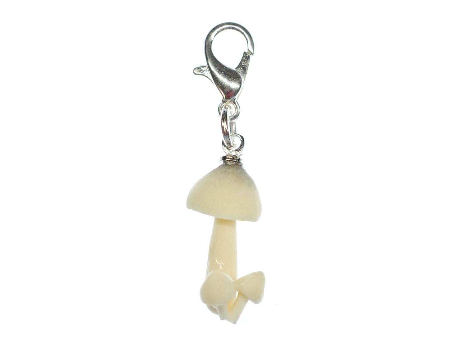 Miniblings Porcini Mushroom Charm Pendant For Bracelet Beige