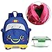 Zoo Small Bee Toddler Backpack with Leash Kids Kindergarten Chest Strap Knapsack