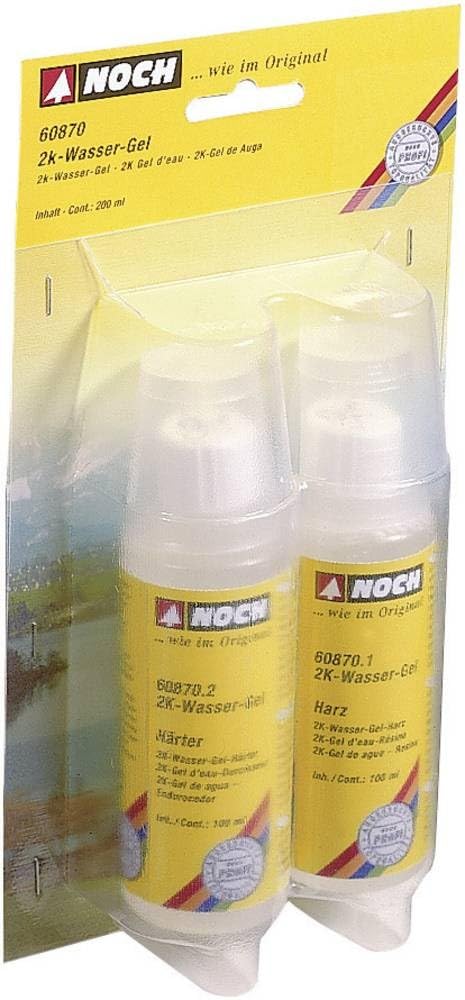 Noch 60870 2K Water Gel Transparent Landscape Modelling