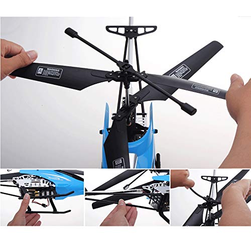 Kikioo Hohe Qualität Super Große Fernbedienung Hubschrauber Geschenke Für Jugendliche Jungen Mädchen 3,5 Kanal 2,4 GHZ… – Bild 5