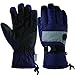 HIGHLOONG Kids Waterproof Ski Snowboard Gloves Mittens Thinsulate Lined Winter Cold Weather Gloves for Boys and Girls