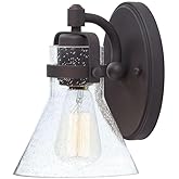 Maxim Lighting 26111CDOI Seafarer-One Light Wall Sconce with Bulb-6 Inches Wide by 8.5 inches high, Finish Color: Oil Rubbed 