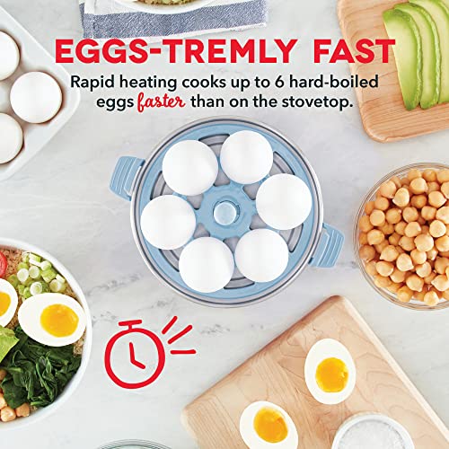 DASH Rapid Egg Cooker 6 Egg Capacity Electric Egg Cooker for Hard