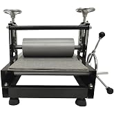Maisutseb Manual Tabletop Slab Roller for Printmaking 19.7 * 12.6in | Uniform Pressure, 1.57in Adjustable Height, Durable Construction, Easy Operation