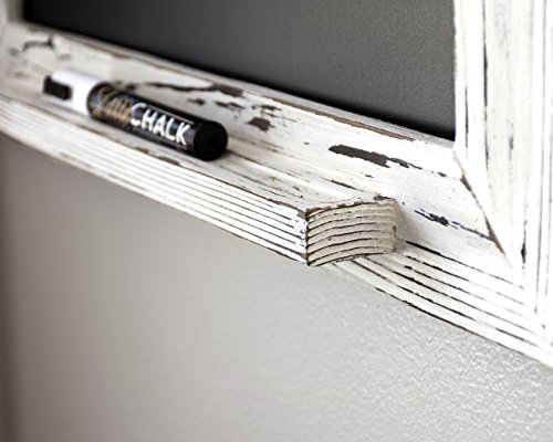 White Shabby Chic Chalk Marker Board 20x24