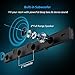 Soundbar, Wotmic TV Sound Bar Built-in Subwoofer 38-inch 2.0 Channel Wired and Wireless Home Theater Speaker System with Remote Control, Wall Mountable for TV PC Cellphone