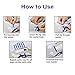 No Tie Shoelaces for Men and Women - Best in Sports Fan Shoelaces – Waterproof Silicon Flat Elastic Athletic Running Shoe Laces with Blue for Sneaker Boots Board Shoes and Casual Shoes (Blue)