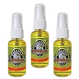 BluntPower 1 Ounce Bottle Oil Based Concentrated Air Freshener and Oil for Burner, Pineapple (Pack of 3)