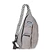 KAVU Rope Bag-Black Houndstooth