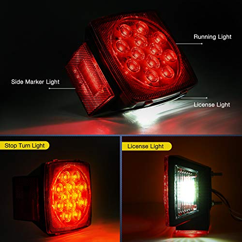 2 Nilight+Trailer+Submersible+Snowmobile+Warranty