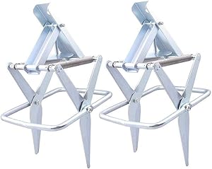 2 Easy Set Mole Trap 2416, Easy One-Step,Out-of-Sight,Galvanized Steel