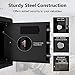 SLYPNOS Electronic Digital Security Safe Box Lock Box (1.0 Cubic Feet)