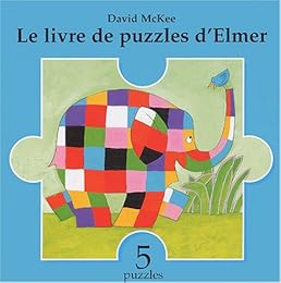 Le  livre de puzzles d'Elmer