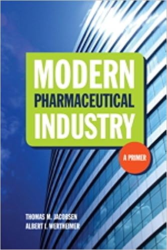 Modern Pharmaceutical Industry A Primer 9780763766368 - 