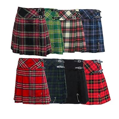 Tartanista 20" Kilt Skirt | Huge Choice of Plaids/Tartans with Free Pin
