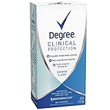 Degree Women Clinical Protection Anti-Perspirant Deodorant Shower Clean 1.70 oz (Pack of 3)