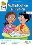 School Zone - Multiplication and Division Workbook - Ages 8 to 10, 3rd Grade, 4th Grade, Estimation, Word Problems, and More (School Zone I Know It!&reg; Workbook Series) (Grades 3-4)