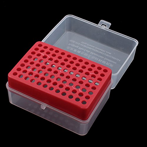 uxcell Universal 300UL Pipettor Pipette Tips 96 Position Box Holder Laboratory Supplies