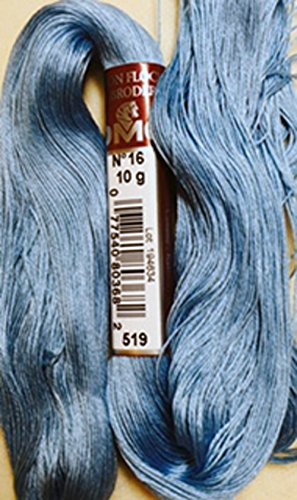 FLOCHE-DMC COTON FLOCHE A BRODER-COLOR 519-BLUE