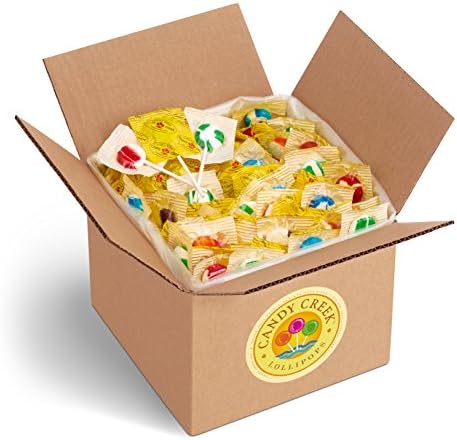 Candy Creek Sugar Free Fruit Zany Lollipops, 3lb Carton