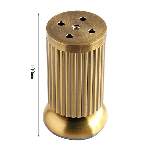 Furniture legs 1 * Metall möbel Beine antike Kupfer Streifen Schrank fuß Sofa erhöhung Bein couchtisch unterstützung Beine 80