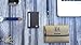 Mens Wallets - Credit Card Holder Front Pocket Wallets for Men - Thin Slim Leather Wallets for Men (Black Leather/Black Thread)