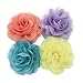 HBEDU Dog Collar Flowers Charms Accessories for Cat Puppy Pet Collars Rose Flower Grooming Decoration Pack of 8