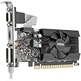 MSI Gaming GeForce GT 710 2GB GDRR3 64-bit HDCP Support DirectX 12 OpenGL 4.5 Single Fan Low Profile Graphics Card (GT 710 2G