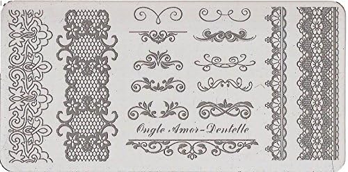 Lace – Nail Stamping Plate | Amor