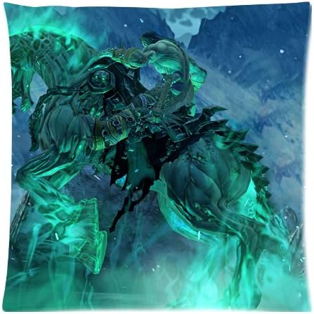 Darksiders 2 Deaths Horse Custom Zippered Pillow Cases 18"x 18"(Twin sides)