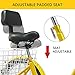 SURPCOS Adult Tricycle Cruise Bike Full Size 3 Wheeled Trike Bicycle with Wire Shopping Basket (Yellow, 7-Speed, 24″ Wheel)thumb 2