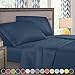 Nestl Full Sheet Set - Luxury 1800 Ultra-Soft Microfiber Full Bed Sheets - Double Brushed - Deep Pockets - Easy Fit - 4 Piece Set - Bedding Sheets & Pillowcases (Full, Navy Blue)