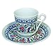 Porcelain Turkish Coffee Espresso Cup and Saucer Set (2)