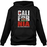 Tstars California Bear Hoodie for Women - Retro Republic Pullover Gift for State Pride and West Coast Lovers
