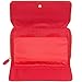 Mundi Womens My Big Fat Safe Keeper RFID Clutch Wallet w/Calculator (Red)