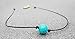 Suyi Women Choker Genuine Leather Turquoise Pearl Choker Necklace with Turquoise 14