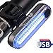 Ultra Bright Bike Tail Light - Colorday USB Rechargeable Waterproof Bicycle Rear Light – Easy to Install High Intensity Blue Rear LED Accessories Fits on Any Bikes, Helmets (Blue)…