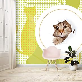 Wall Mural Cute Prints Lovely Pattern Removable Self-Adhesive Large Wallpaper - 66x96 inches