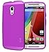 Tudia Lite TPU Bumper Protective Case for Motorola Moto G 2nd Gen 2014 - Purple
