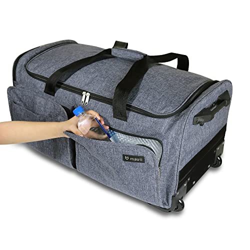 Mavii Costume Rack Duffel Wheeled 28 Inch Collapsible Travel Bag