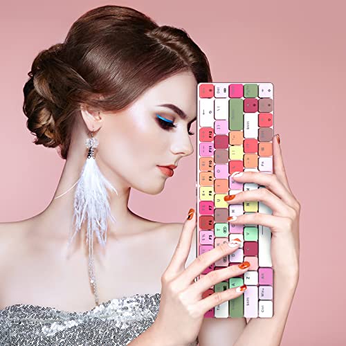 RisoPhy RGB Wireless Keyboard,60 Mechanical Gaming Keyboard with Metal