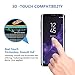Samsung Galaxy S9 Plus Tempered Glass Screen Protector,[2-Pack]-9H Hardness,Anti-Fingerprint,Ultra-Clear, Full Coverage,Bubble Free Screen Protector for Galaxy S9 Plus